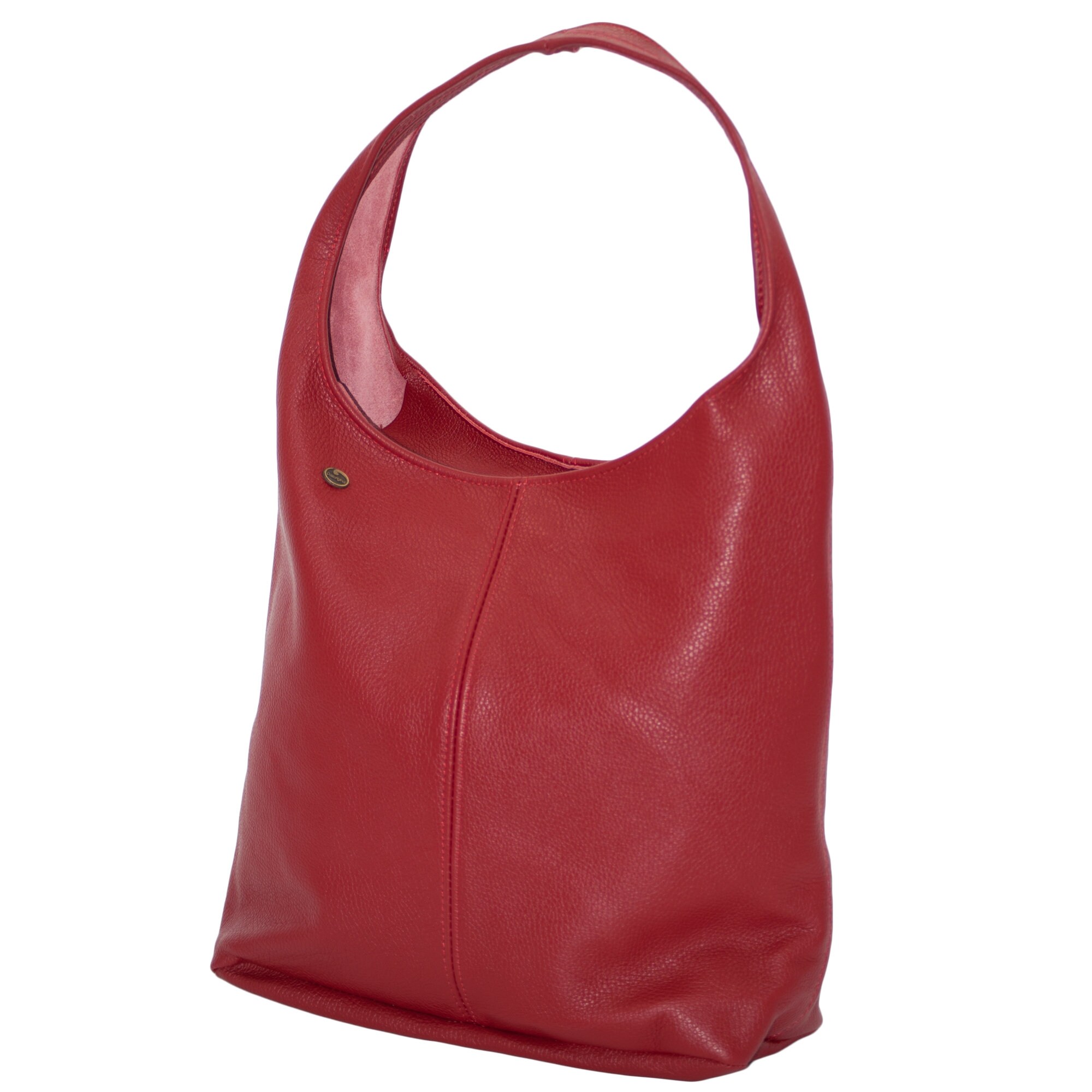 ZIPPER CLOSURE on TOP Leather Bag Handbag Shopper 100% - Etsy UK