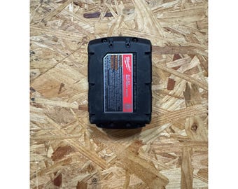 Milwaukee M18 Battery Holder | Locking Wall Mount | 3D Printed M18 Battery Storage | Garage Organizer