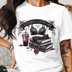 Good Girl Png Romantasy Dark Romance PNG Book Lover Booktok PNG Instant Download Digital Sublimation Design