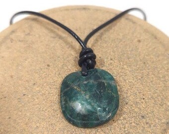Carved Green Turtle Necklace