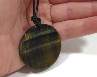 Tigers Eye Necklace Tigers Eye Stone Necklace