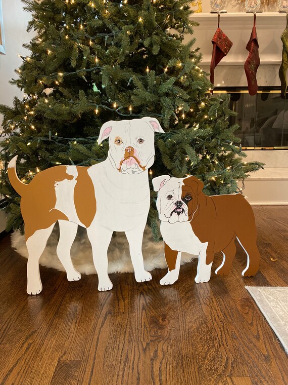 Christmas on sale dog decor