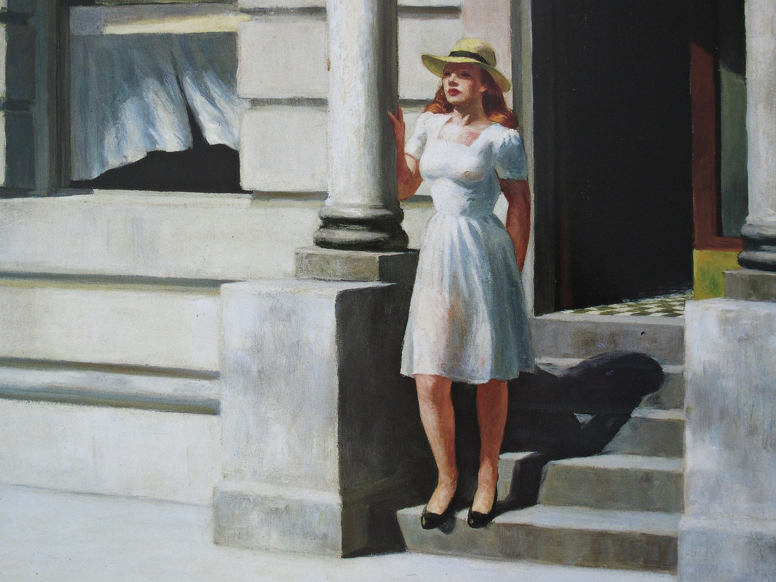 EDWARD HOPPER 'summertime' Print 1943 American Art Etsy UK