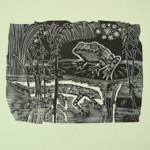 JOHN O'CONNOR Wood Engraving from 1999 Limited Edition of People & Places, The Whittington Press