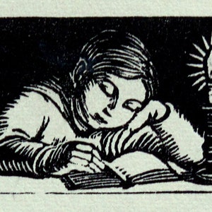 GWEN RAVERAT 1959 Wood Engraving Printed From the Original Hardwood Block