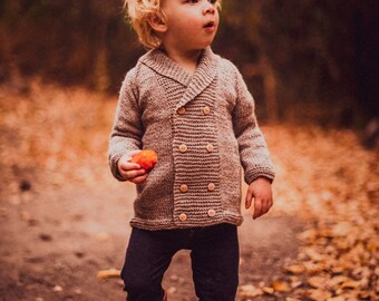 Custom Order. Alpaca baby or Toddlers Coat, Knitted Coat, Baby Coat, sweater, baby sweater