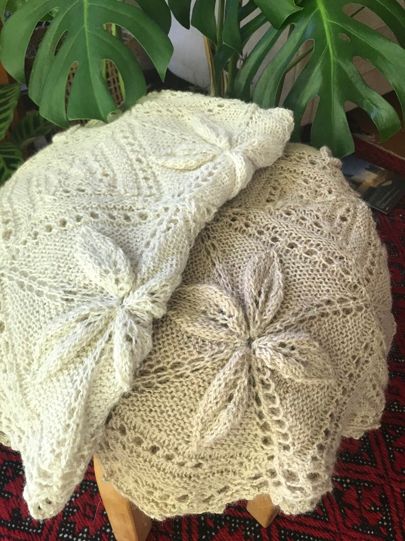 Alpaca blanket/ Alpaca wool Shawl/ Hand knitted blanket/ baby Etsy