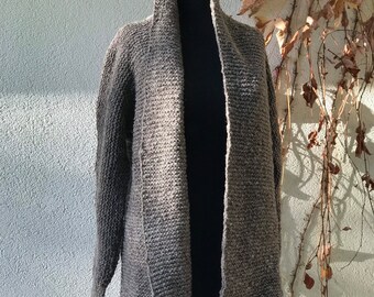 Size M/L Chunky Coat or sweater, oversized.