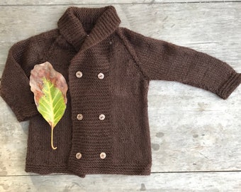 2 years. Alpaca Coat, Knitted Coat, Baby Coat, sweater, baby sweater