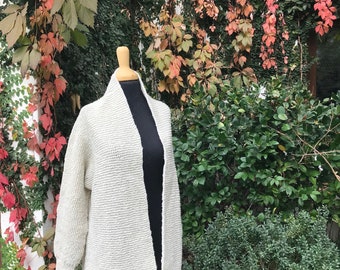 Size M/L Chunky Coat or sweater, oversized.