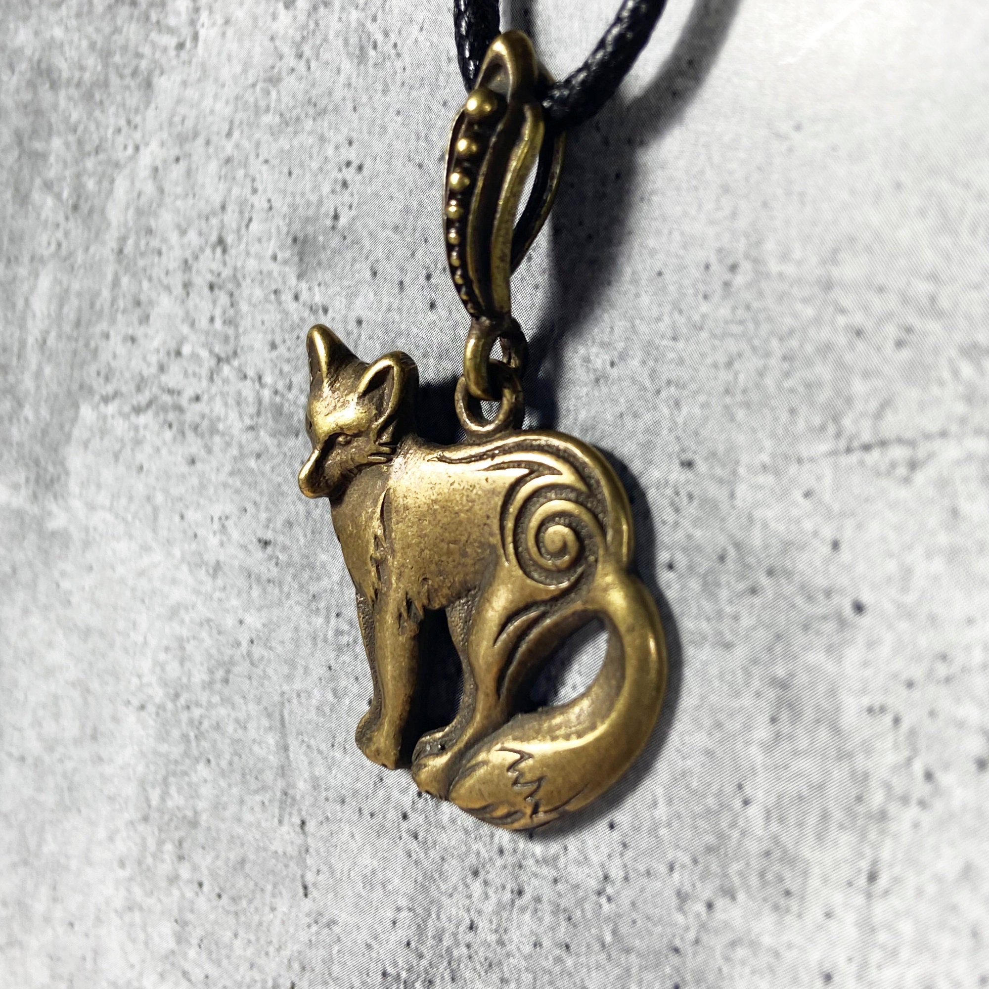 Fox pendant Etsy