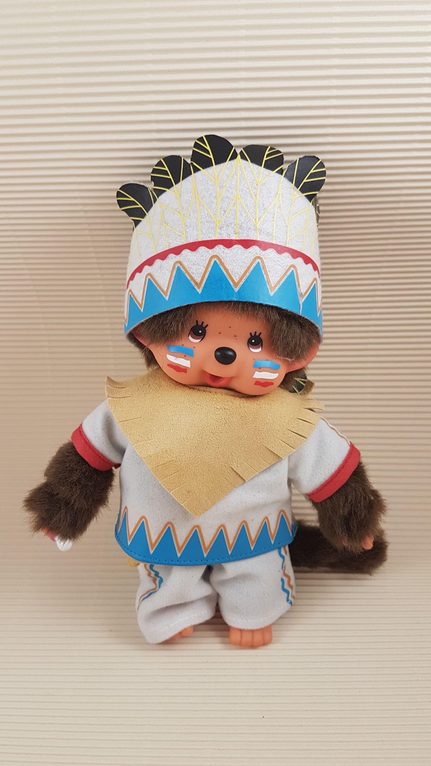 Monchhichi Doll - Sekiguchi Monkey Boy Plush Doll Toy - Native