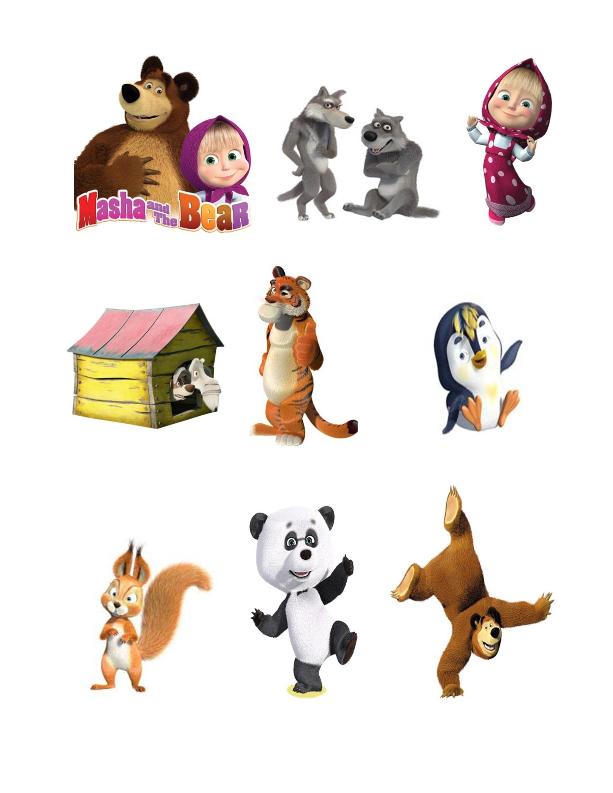 Buy Masha and the Bear Online In India - Etsy India Buy Masha and the Bear Online In India - Etsy India