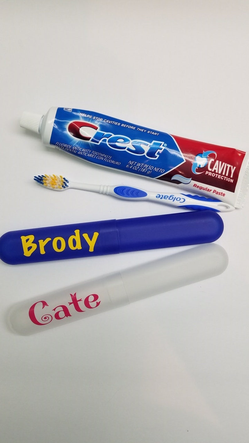 Personalized Tooth Brush Cases/holders/toothbrush Etsy