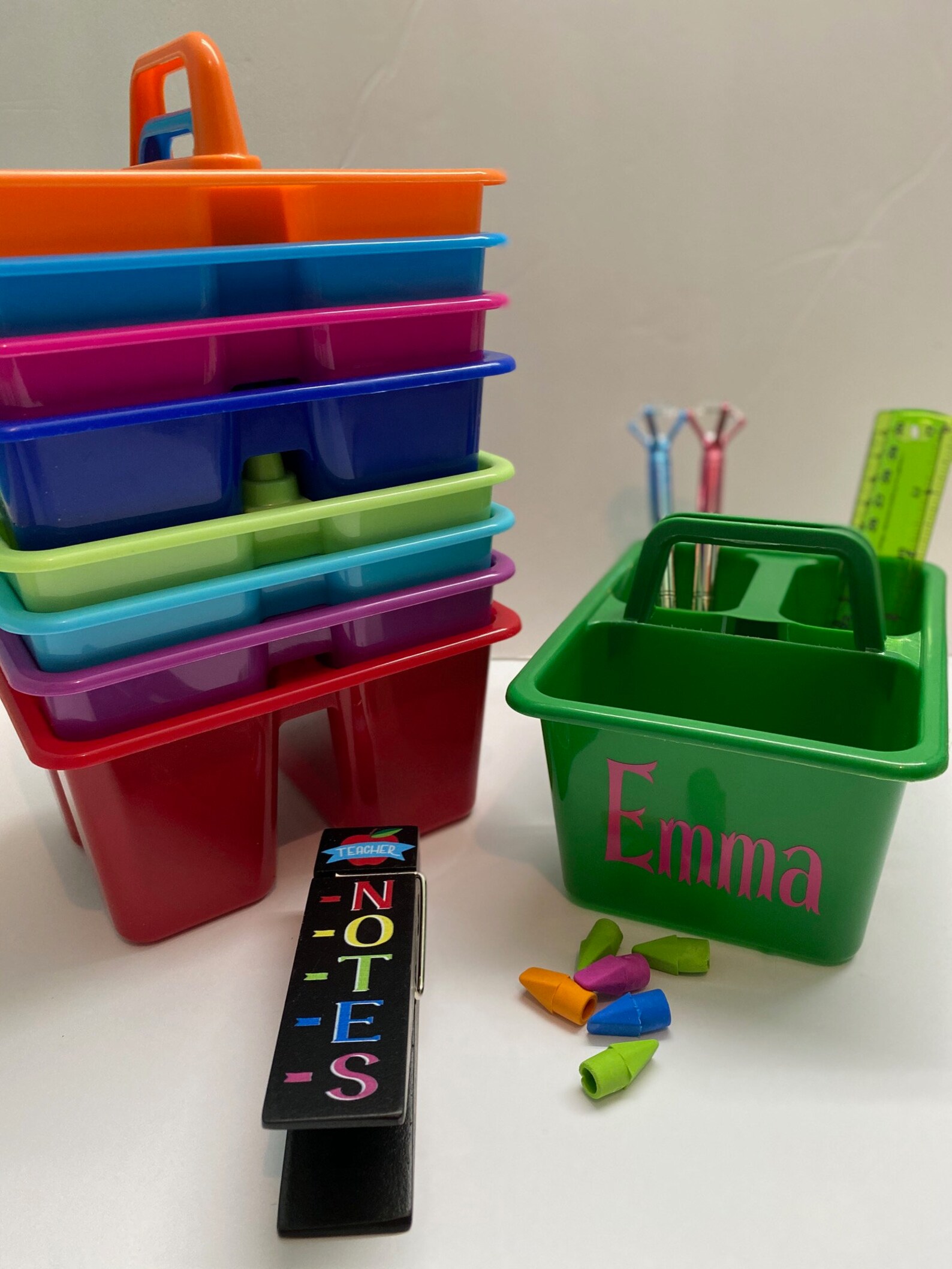 Kids supply caddy..personalized Etsy