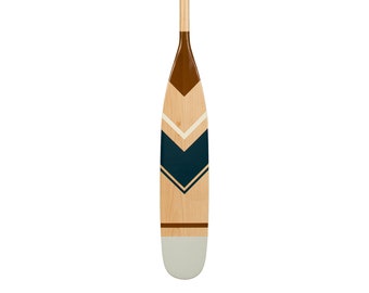 canoe paddle ,oar,  hand painted canoe paddle,  personalized 57". Gift, cottage decor, nautical style