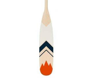 canoe paddle ,oar,  hand painted canoe paddle,  personalized 57". Gift, unique christmas gift, nautical style