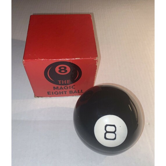 Vintage Magic Eight Ball Toy Fortune Teller UNREADABLE ALABE Etsy