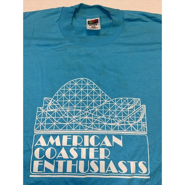 American Coaster Enthusiasts T Shirt Etsy