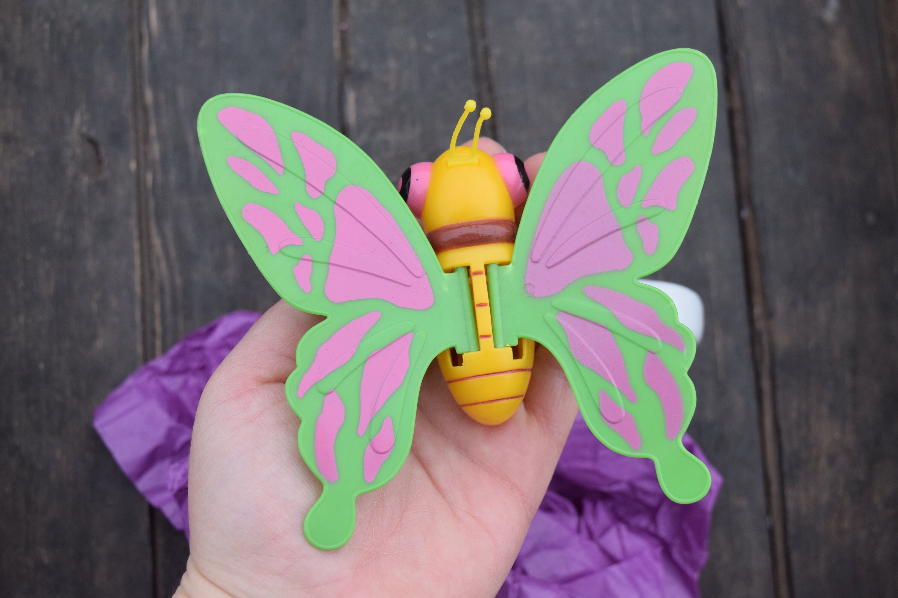 Wind Up Butterfly Plastic Butterfly Vintage Butterfly Etsy