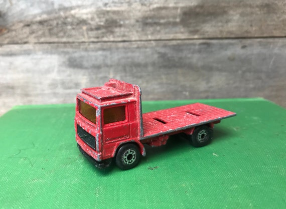 matchbox red truck