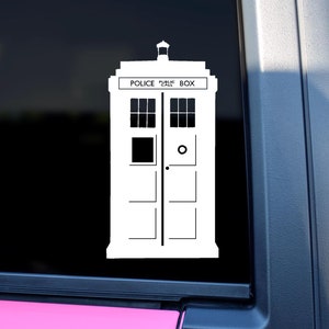 Tardis Decal PNG & SVG Digital Download