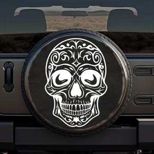 Sugar Skull, Car/Window/Laptop/Wall Vinyl Decal/Bumper Sticker