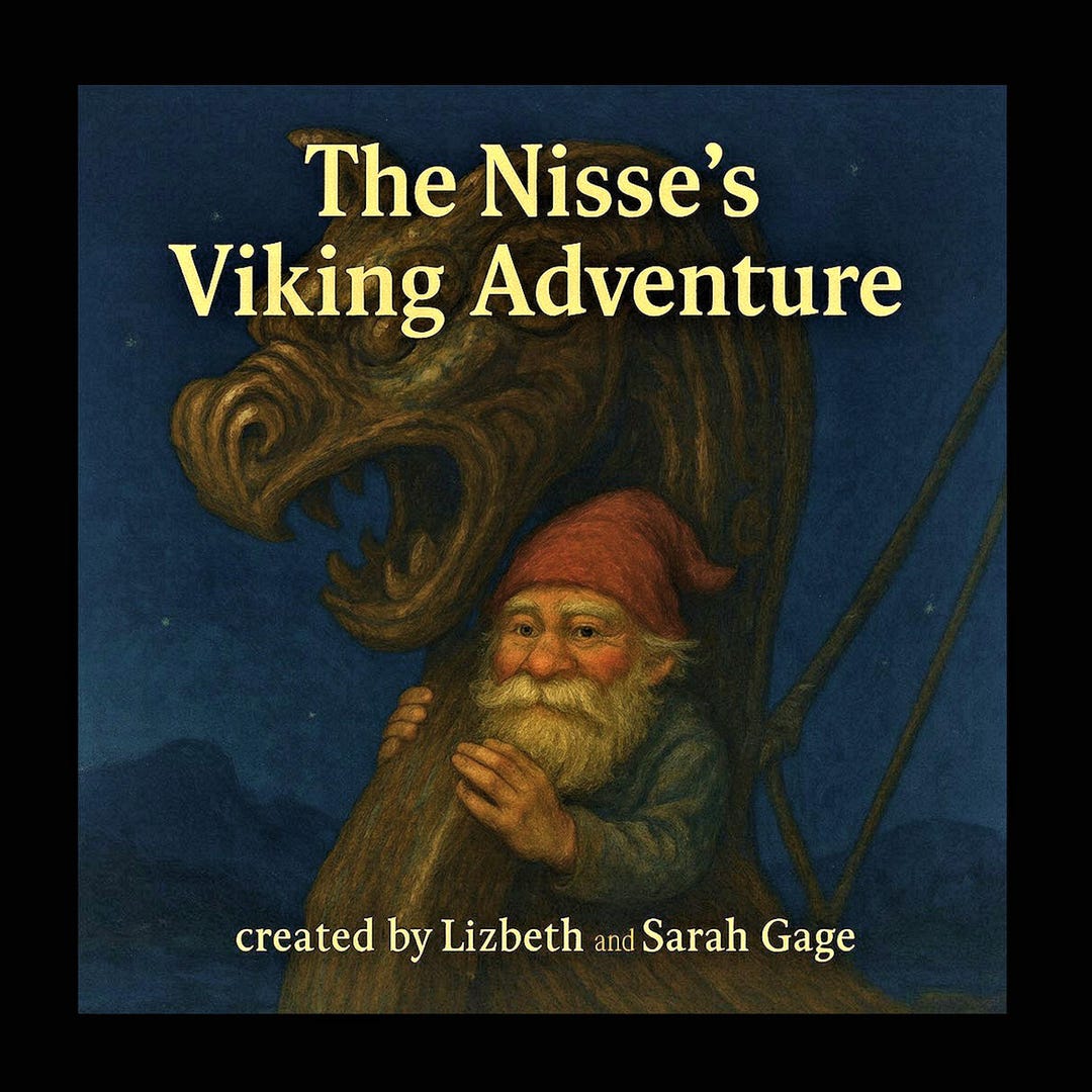Nisse Riddles The Nisse’s Viking Adventure - Nisse Folklore - Etsy