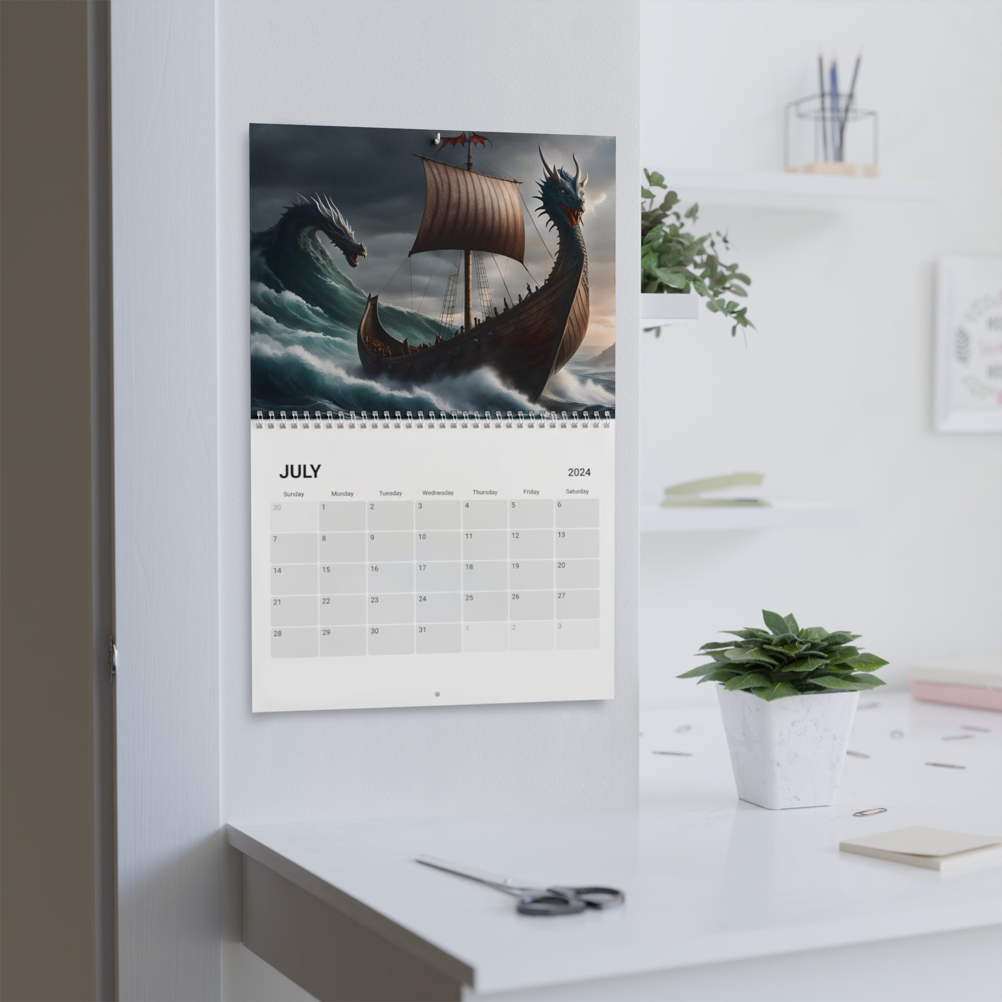 Viking Calendar - Etsy