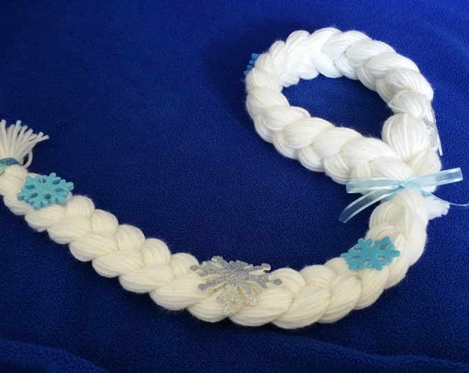 Ice Princess Hair Ice Princess Costume Princess Hair Frozen Party Hair Ornaments Tea Party Favor ...