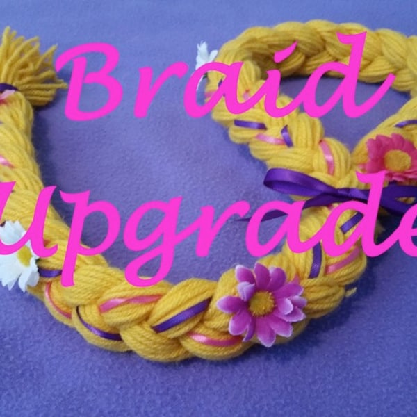 Rapunzel Inspired Braid Upgrade Options