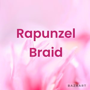 Disney Inspired Tangled Rapunzel Braid Adjustable Yarn Hair Wig Costume