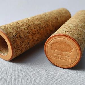 Handcrafted Cork Bicycle Grips: Comfortable Velo Handlebar Grips