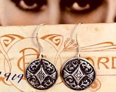 Silver Deco Darling Earrings