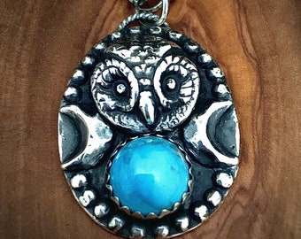 Owl Goddess Necklace