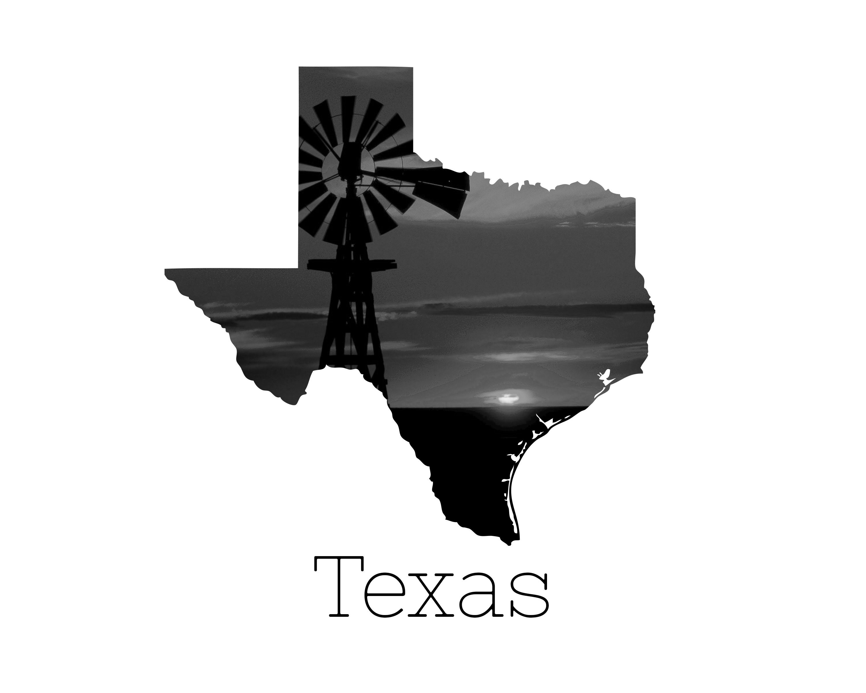 Texas Art Digital Download Easily Print at Home - Etsy