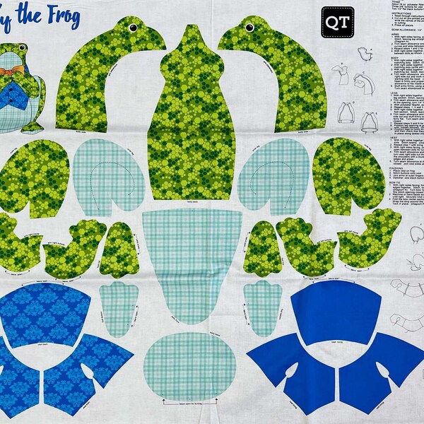 Frog Quilt Pattern - Etsy