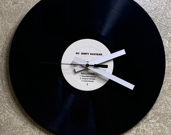 Ol’ Dirty Bastard Vinyl Record Wall Clock