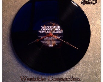 Westside Connection Vinyl Record Wall Clock