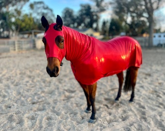 Full Body Sleazy for Horses- One of a kind Sparkly Colors and Prints!