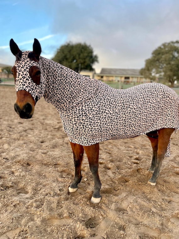 Leopard Full Body Sleazy for Horses - Etsy