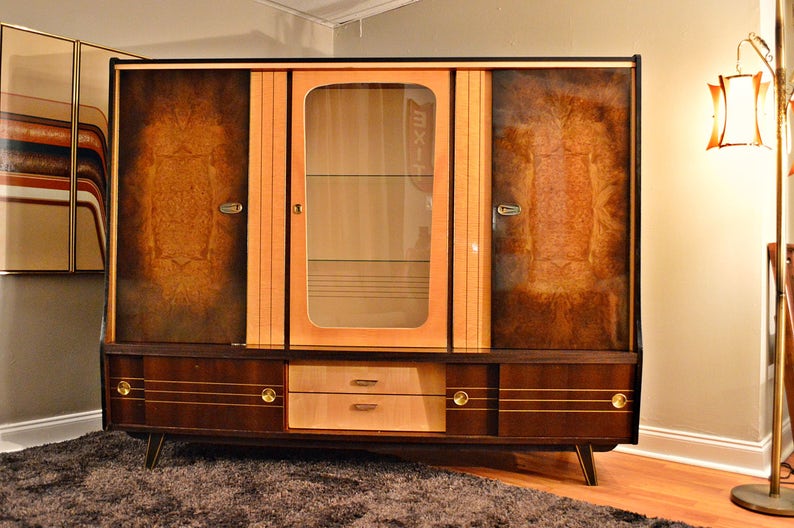 RESERVED Mid Century 1950's German Shrunk / Etsy