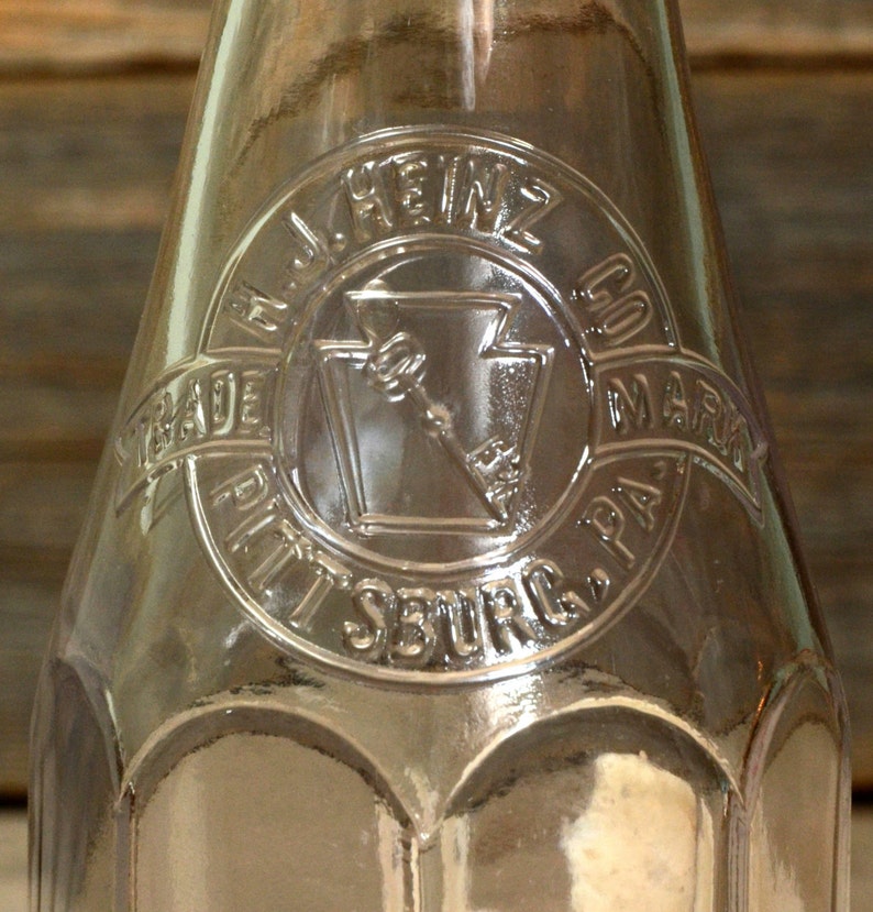 VINTAGE HEINZ KETCHUP Bottle with Patent Date of June 17 1890 Etsy