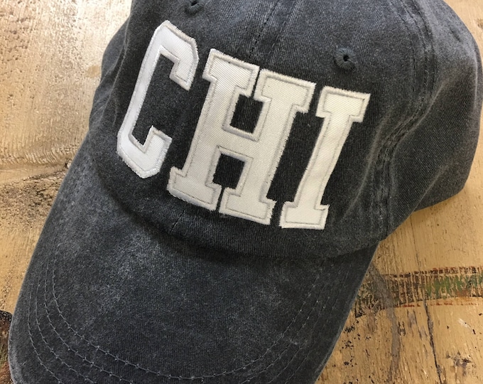 Custom CHI Chicago Baseball Cap