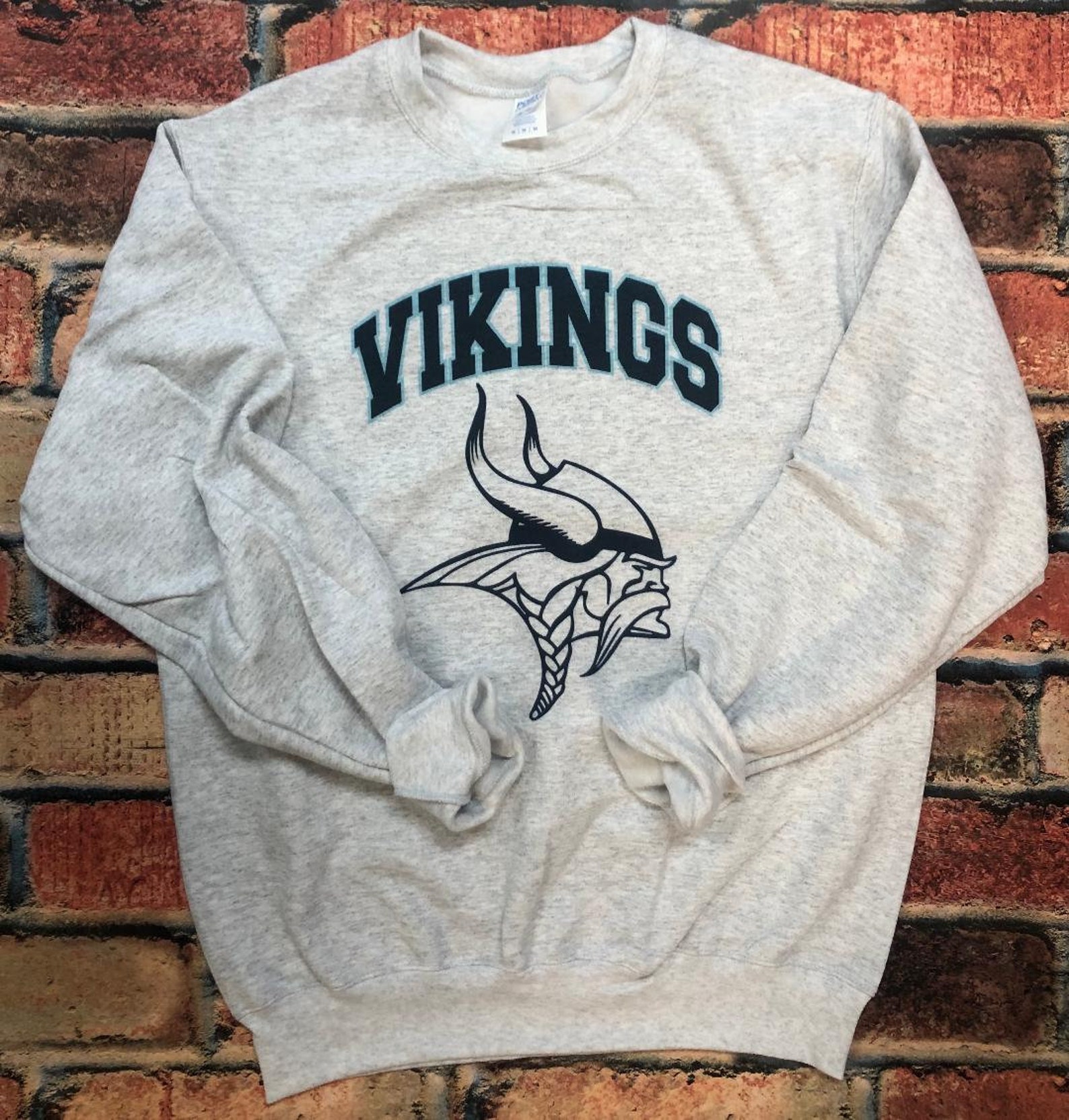 Custom Vikings Team Mascot Pullover Sweatshirts | Etsy