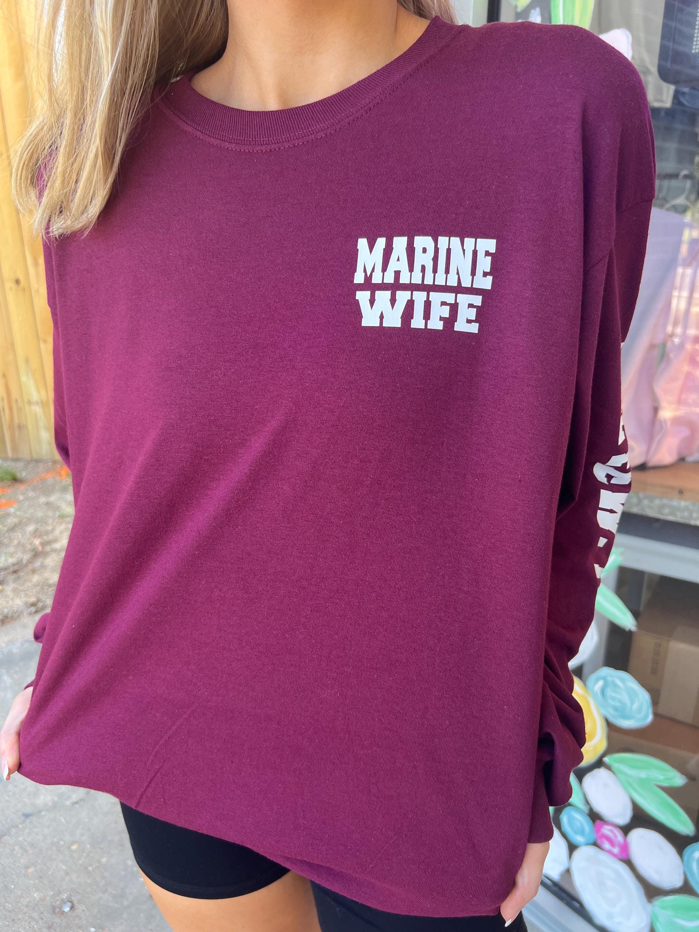 Marine Sister Shirt Etsy