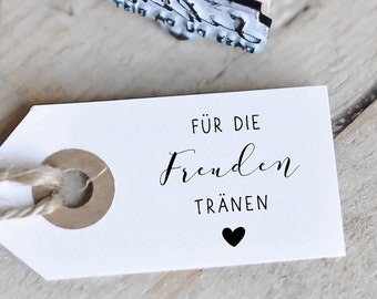 Freudentränen Stempel, Freudentränen Hochzeit, Stempel Hochzeit, Freudentränen Banderole Stempel, Freudentränen Taschentücher