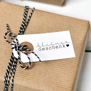 Stempel "kleines Geschenk" mit Herz, Stempel Geschenk, Stempel Hochzeit