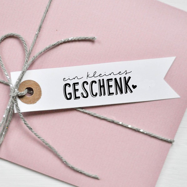 STEMPEL ein kleines Geschenk, Stempel Geburtstag