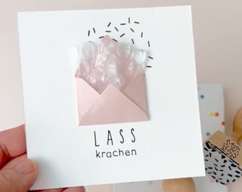 Stempel LASS krachen | Stempel Geburtstag | Silvester